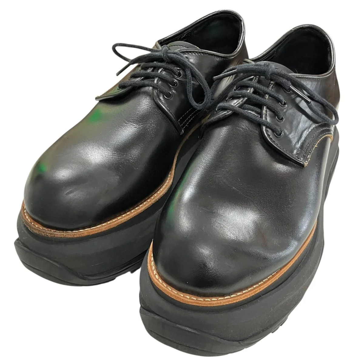 「LEATHER OXFORD」レザーオックスフォードシューズ