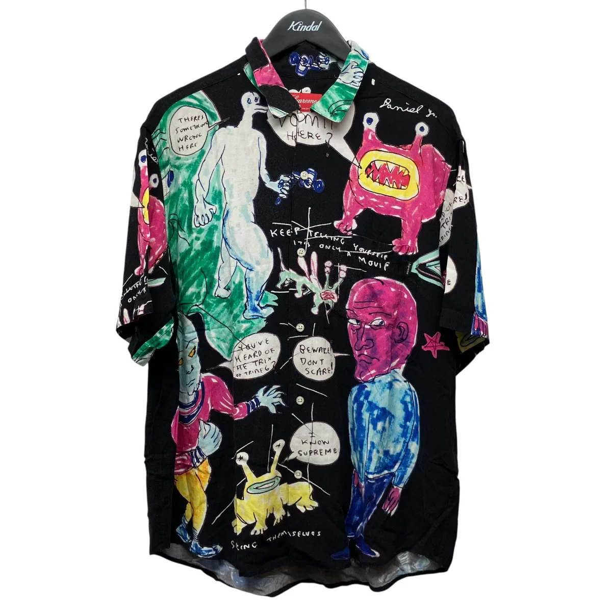 20SSDaniel JohnstonRayon S S Shirt]ダニエル ジョンストン レーヨン レーヨンシャツ