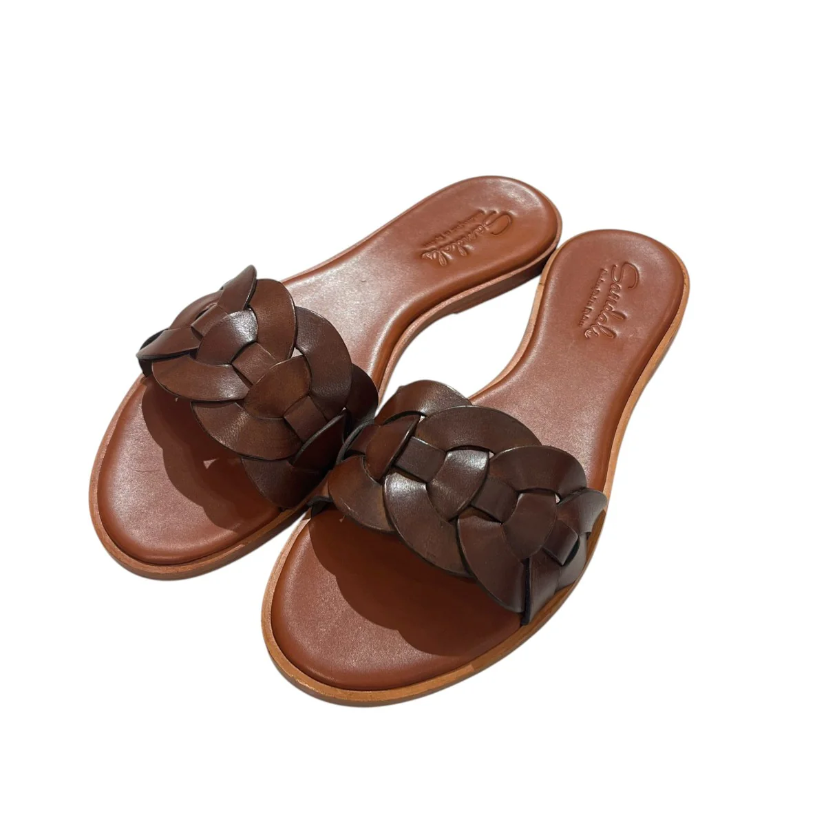 レザーサンダルBIG RING SANDAL