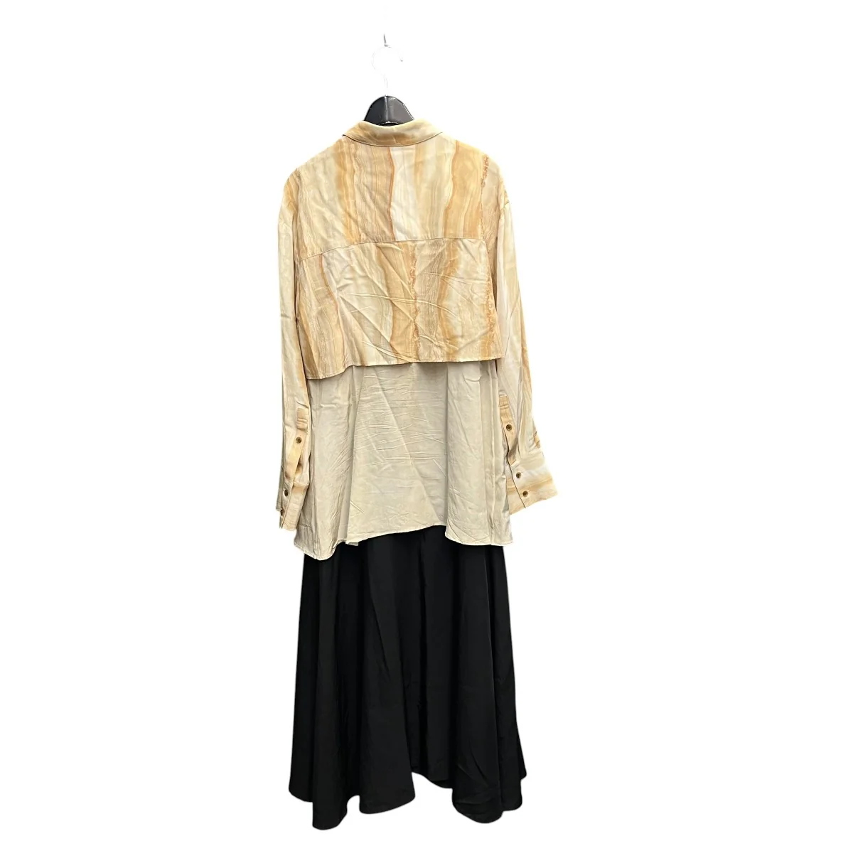 23AWMarble tiered dressシャツワンピースAW2330 BE - Image 2