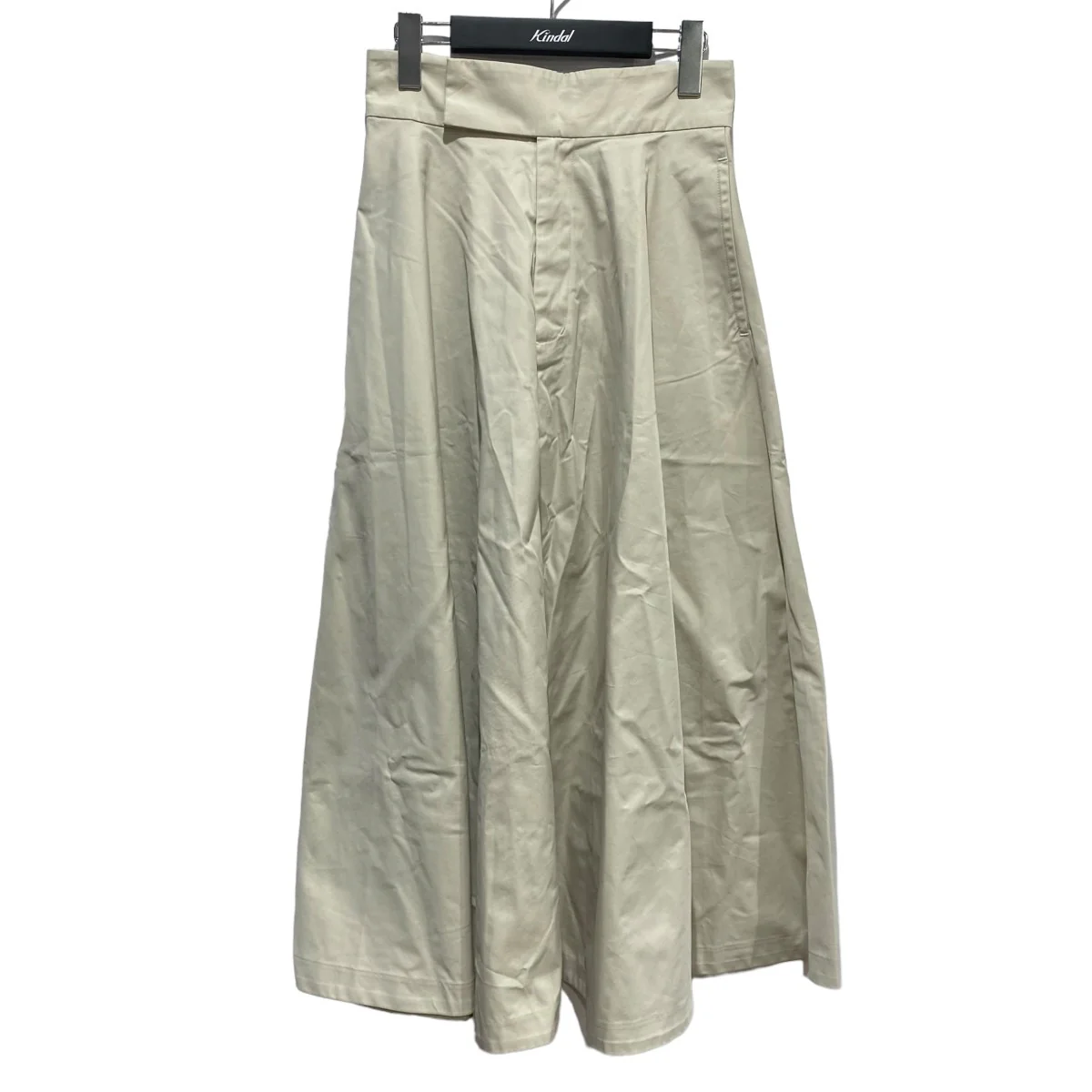 CHAMBRAY CIRCULAR SKIRT