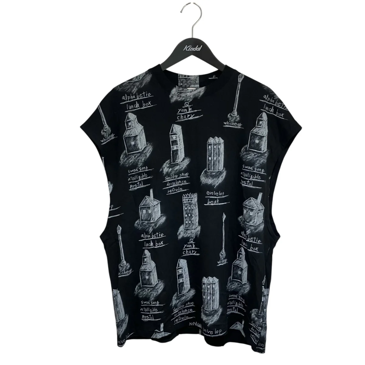 25SSSMALL TRADES THE PAINTING CITY SCENERYノースリーブカットソー2501SK112A