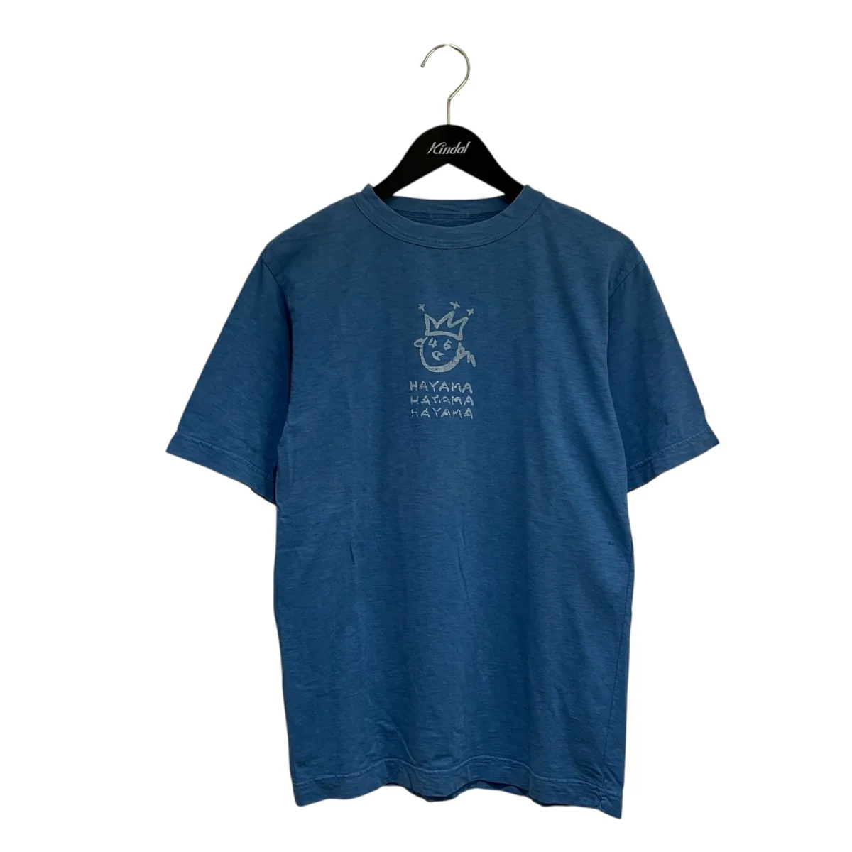HAYAMAプリント半袖Tシャツ
