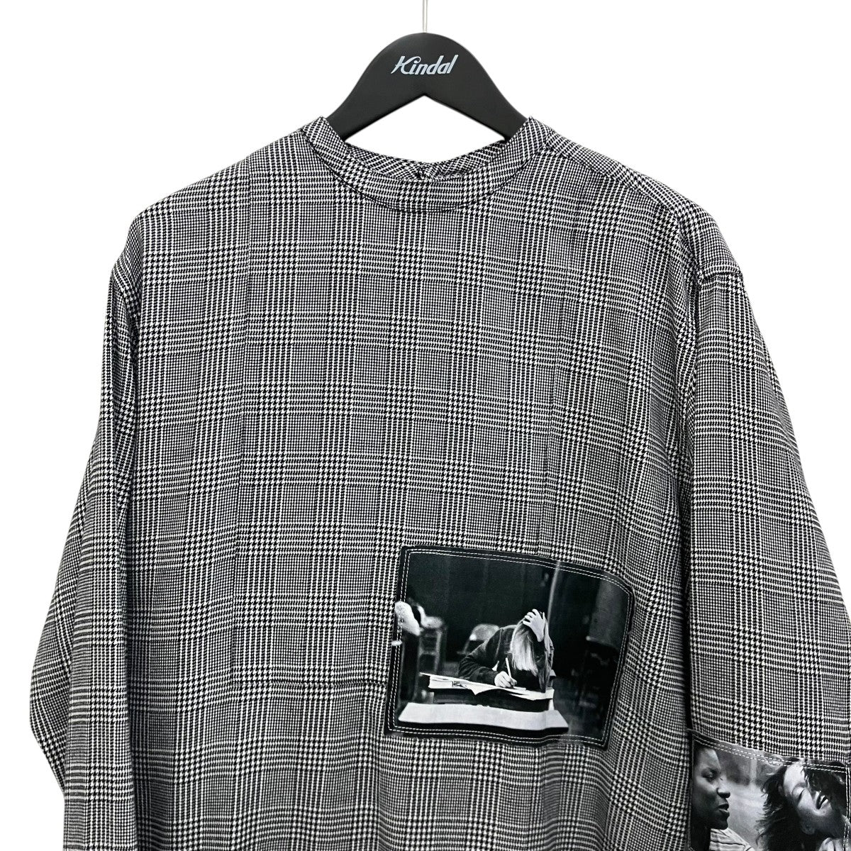 【BAND COLLAR MAXI LENGTH MEDICAL SHIRT．】バンドカラーシャツss.0004bAW24 - Image 3