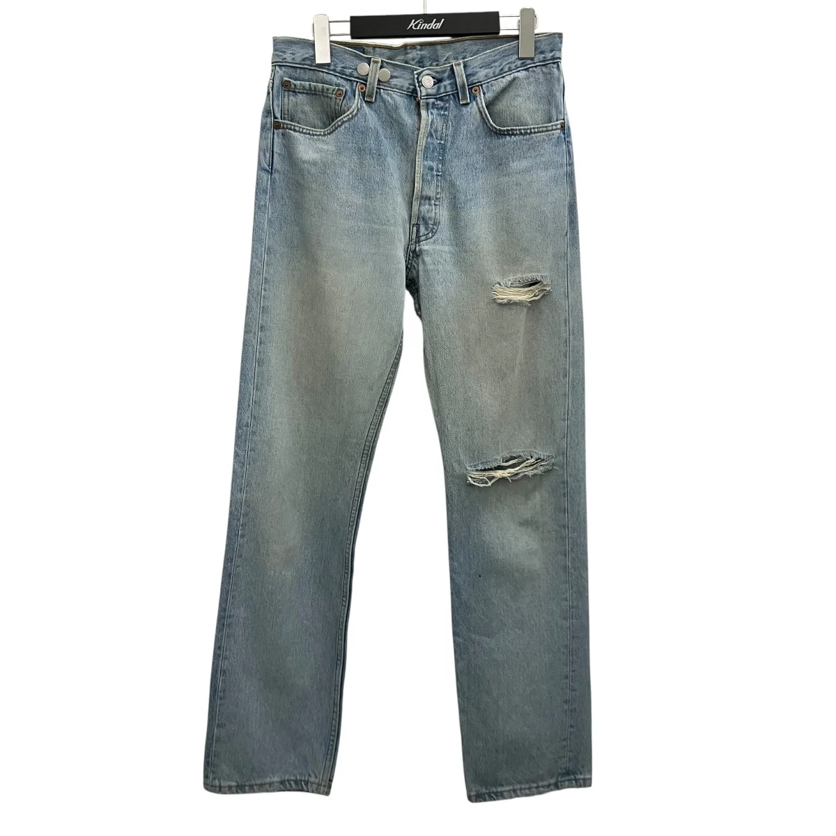 【VINTAGE LEVIS HEART STITCH DAMAGE DENIM】ダメージ加工デニムパンツ5672-14-980-059
